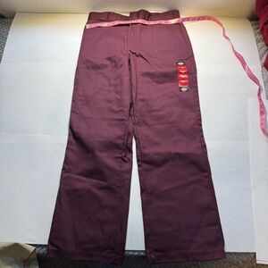 Dickies Men's Jeans in Burgundy